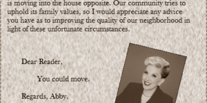 Dear Abby