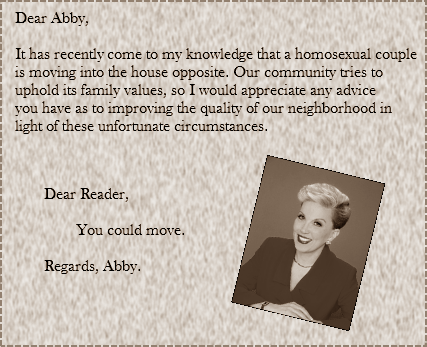 Dear Abby