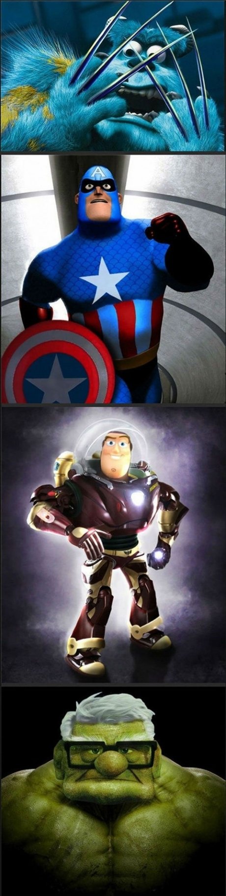 Pixar vs Marvel