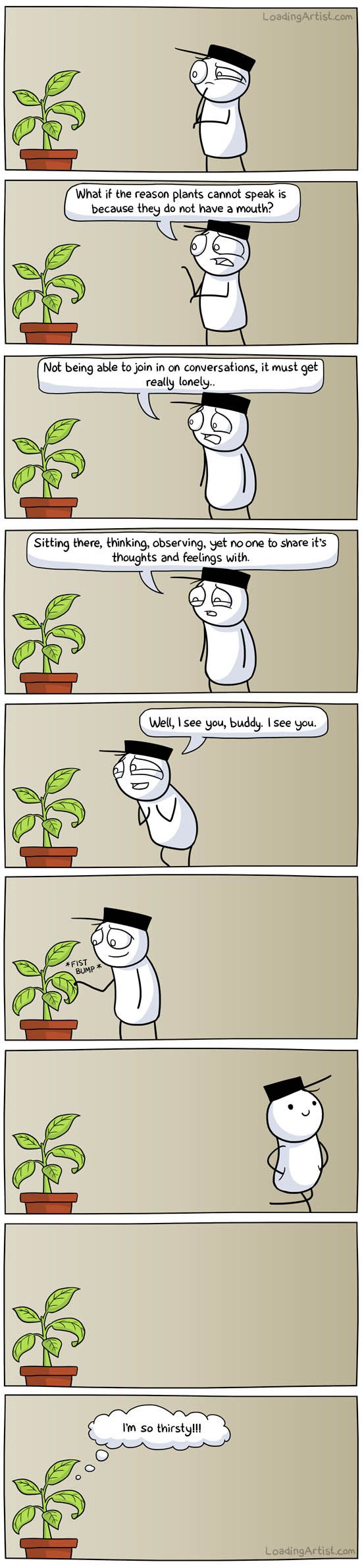Poor plants.