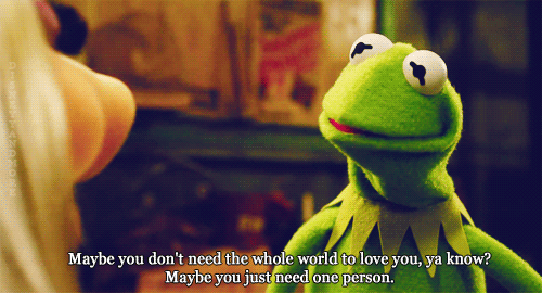 The wisdom of Kermit.