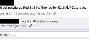 They should sell powdered Red Bull…