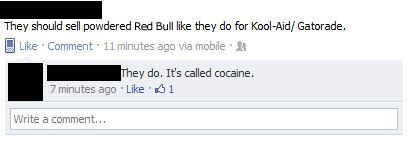 They should sell powdered Red Bull...