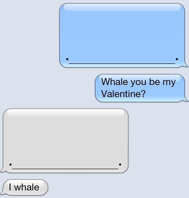 Whale you be my Valentine?
