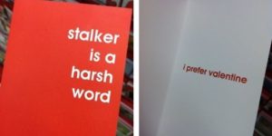 Stalker is a harsh word.