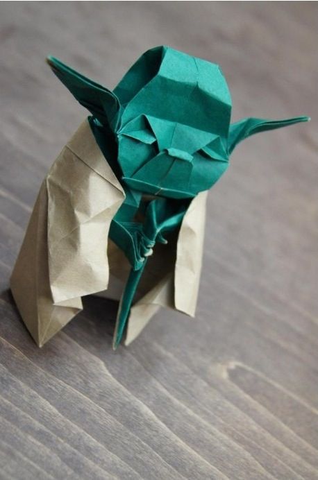 Origami level Yoda.