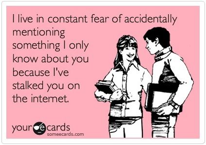 I live in constant fear...