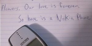 Nokia is forever.