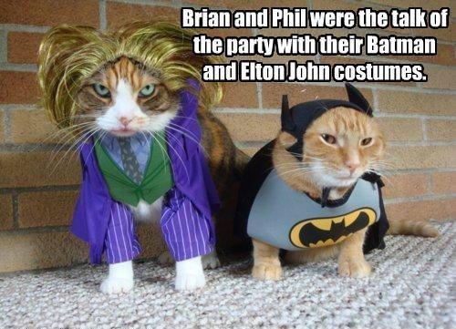 Brian and Phil were the talk of the party...