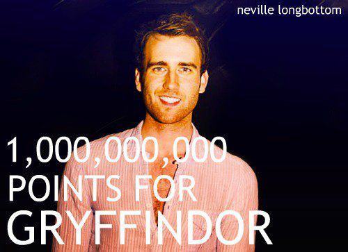 1,000,000,000 points for Gryffindor.