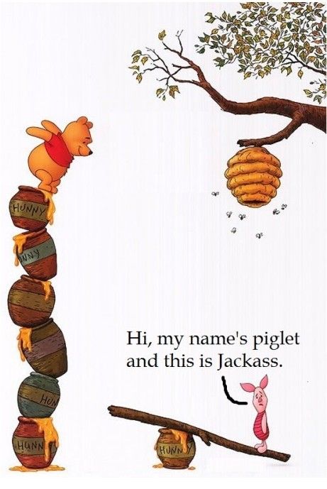 Hi, my name's piglet...