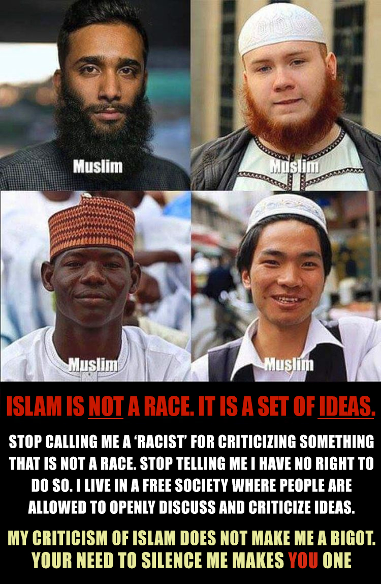Islam is not a race