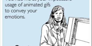 You had me at your impeccable usage of animated gifs…