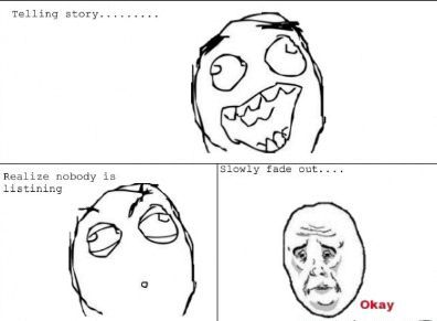 Telling story...