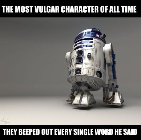 The most vulgar character of all time.