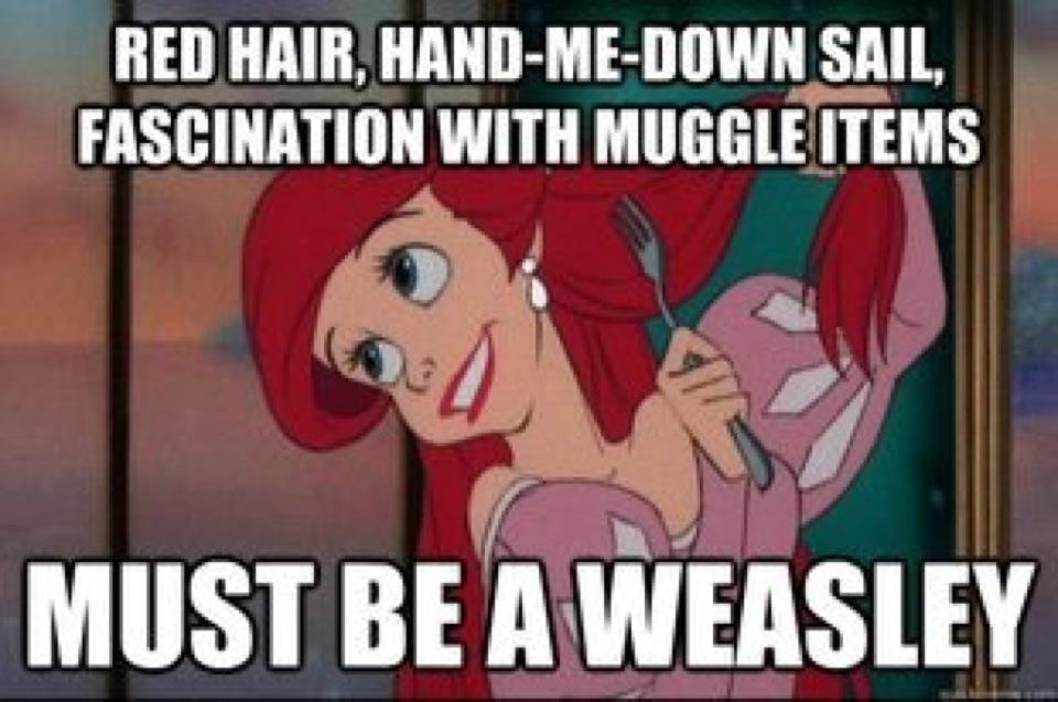 Must be a Weasley.