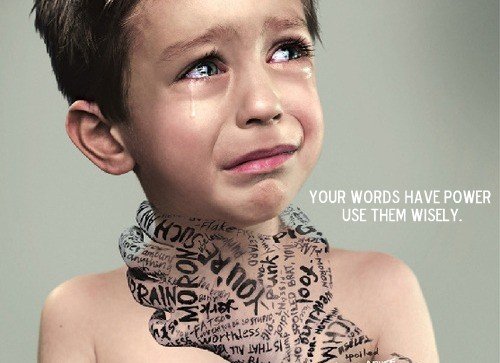 Words hurt.