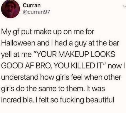 guys should compliment each other more