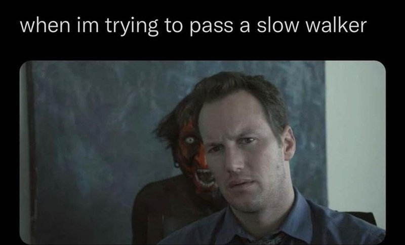 i move left, they move left. i move right, they move right