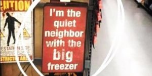how to make sure your neighbors never try to talk to you