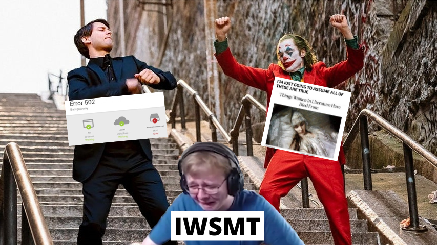I know there's a problem. I promise our tech doctors are working on it. Thank you for all the love and support. IWSMT is nothing without all of you!!!