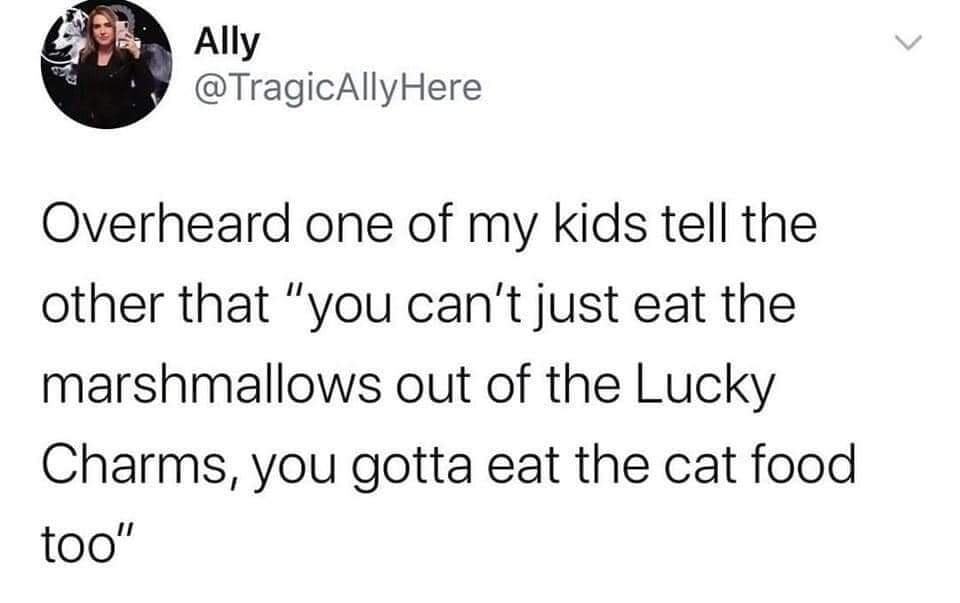 eat the cat food, too