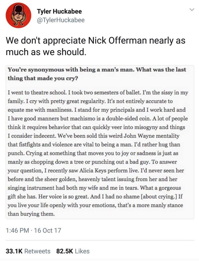 love nick offerman