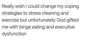 stress cleaning sounds horrible