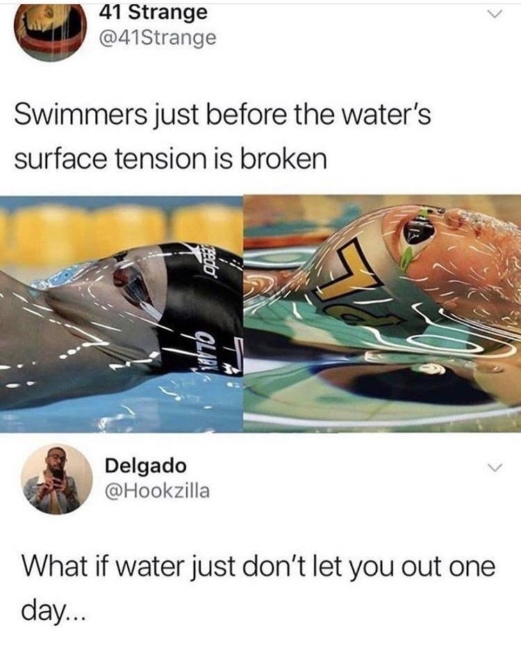 the water is hungry