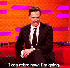 Cumberbatch having a bit of a moment