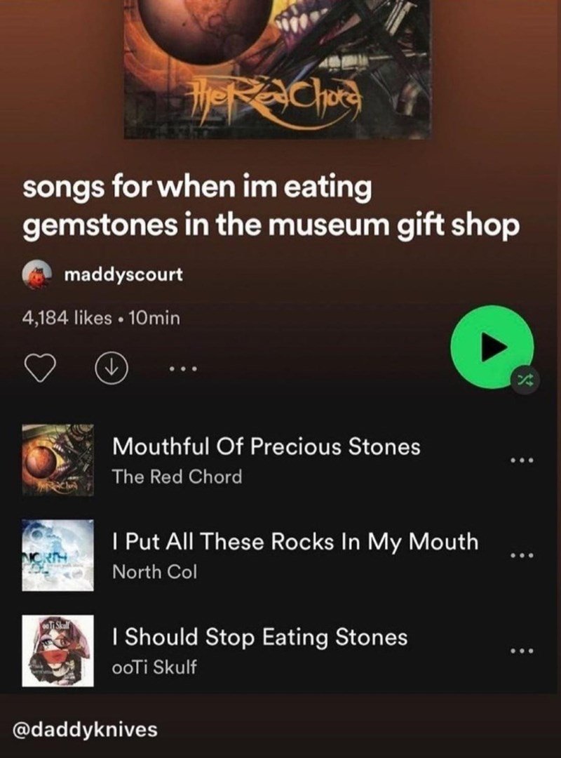 there's a playlist for everything