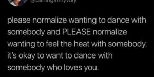 i wanna dance with somebody