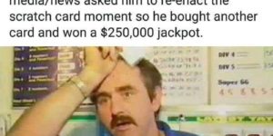 luckiest man alive?