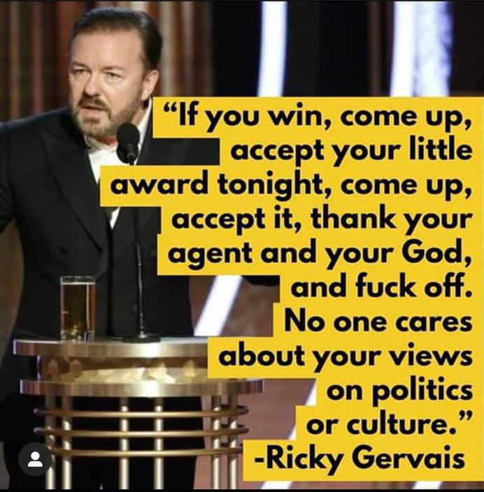 Comedians make great award show hosts..