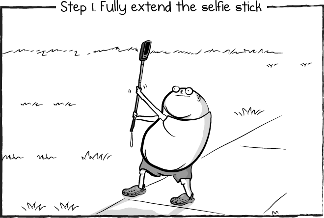 How To Properly Use a Selfie Stick