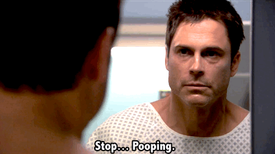 Never stop pooping.