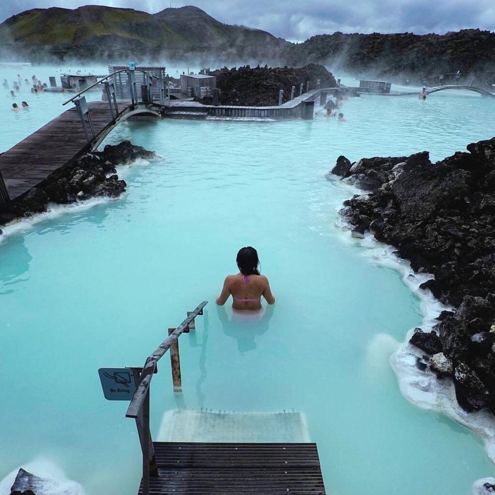 The Amazing Blue Lagoon in Iceland.