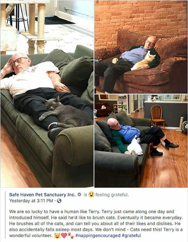 Terry is living the dream