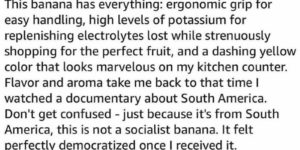 Socialist banana