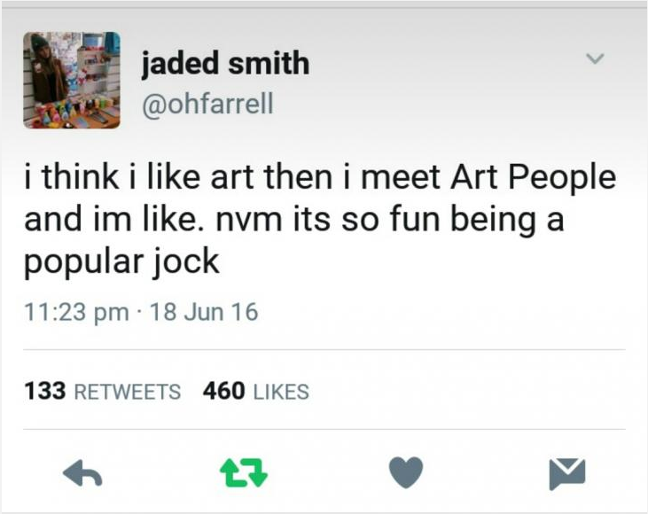 Art people...