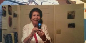 how grandmas send selfies