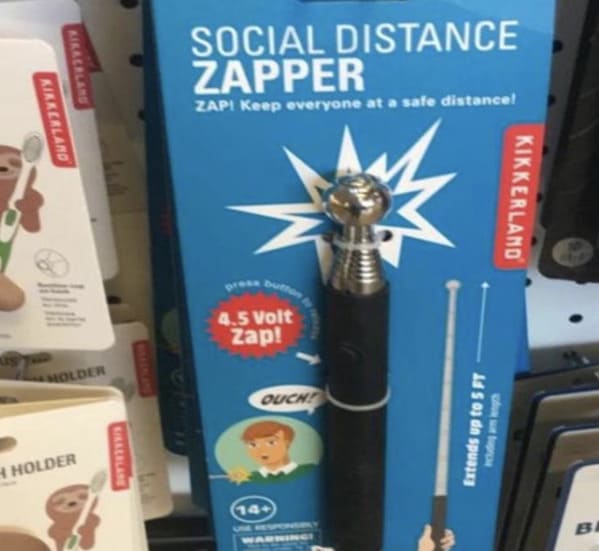 social distance zapper