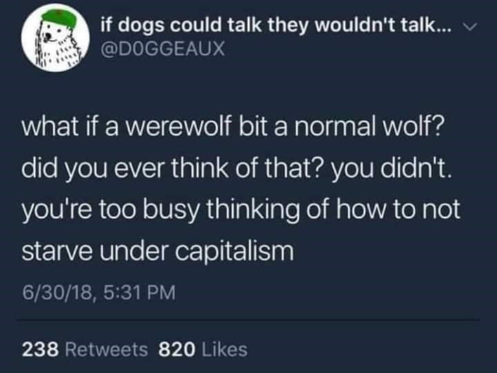 but... but... what happens if a werewolf bites a wolf?
