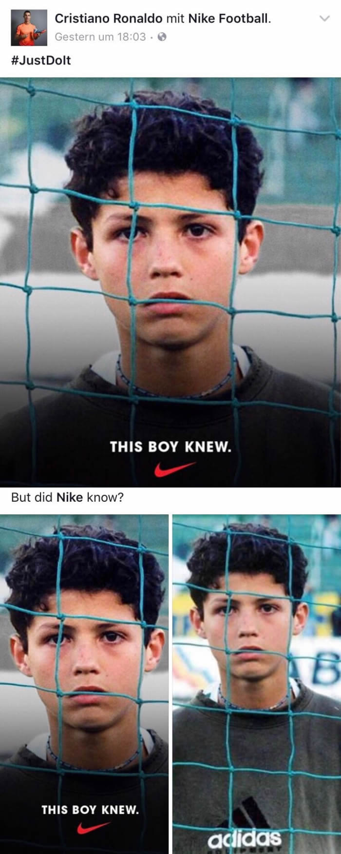 But did Nike know? Cristiano Ronaldo vs Nike