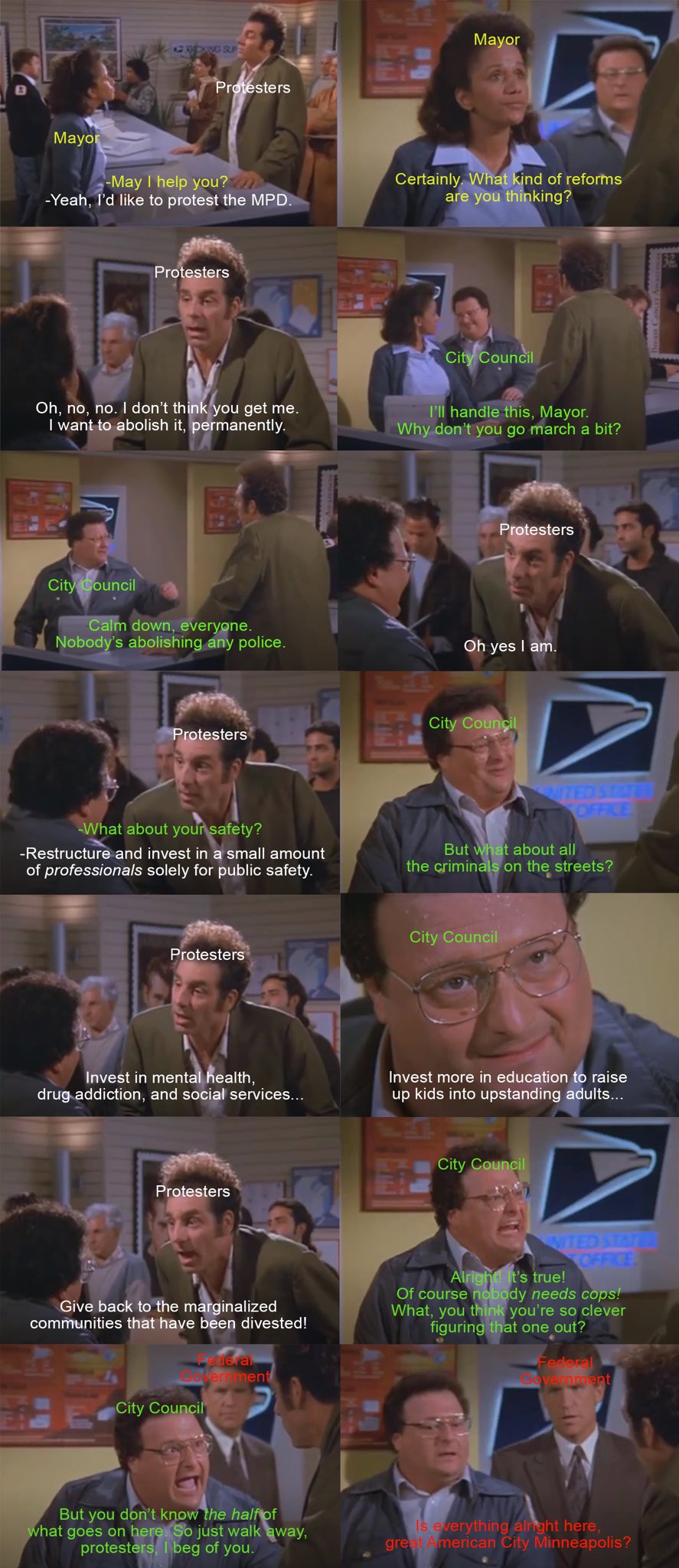 Seinfeld did it first?