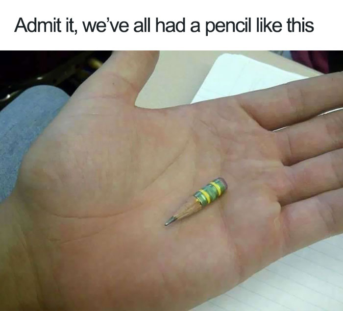 pencils. plural