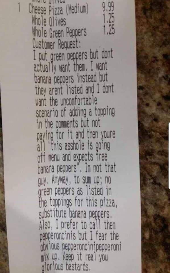 there's a lot going on in this customer request