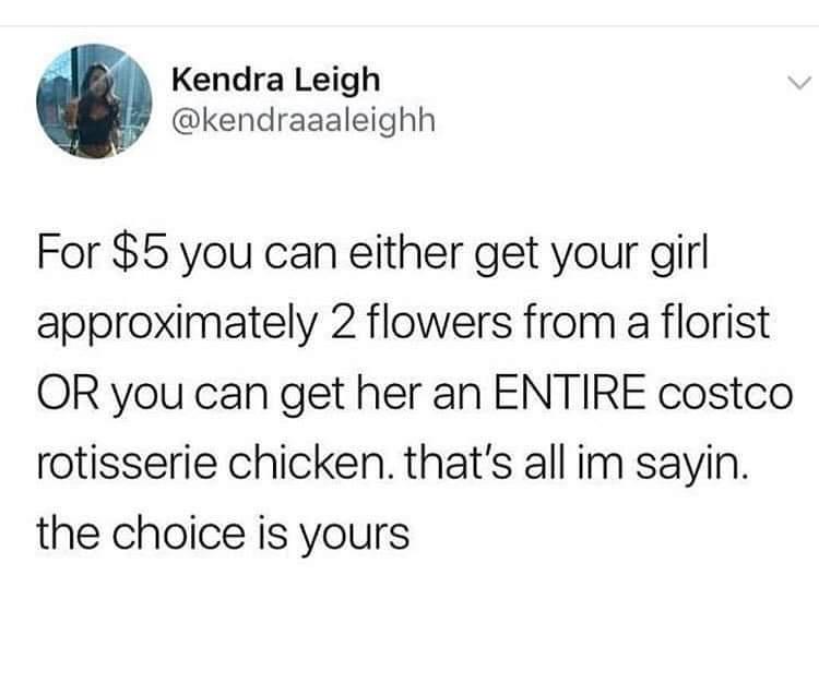 i'll take the chicken