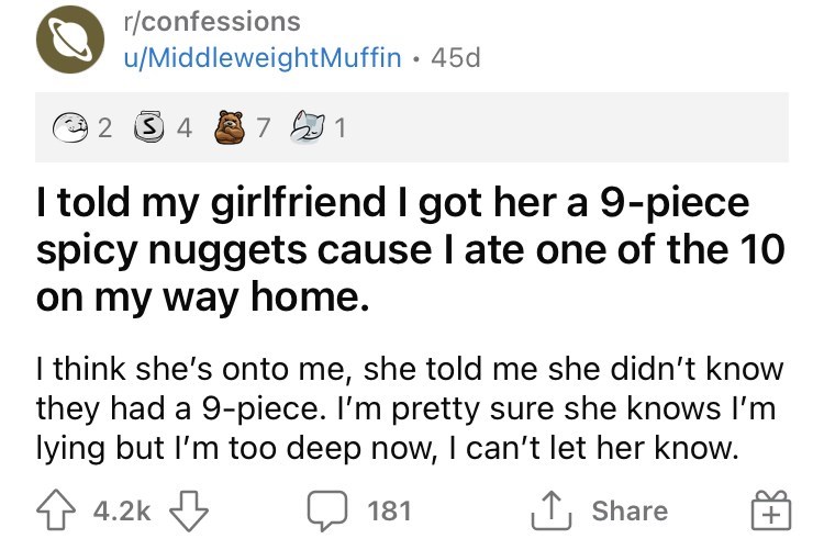 he's taking this lie to the grave