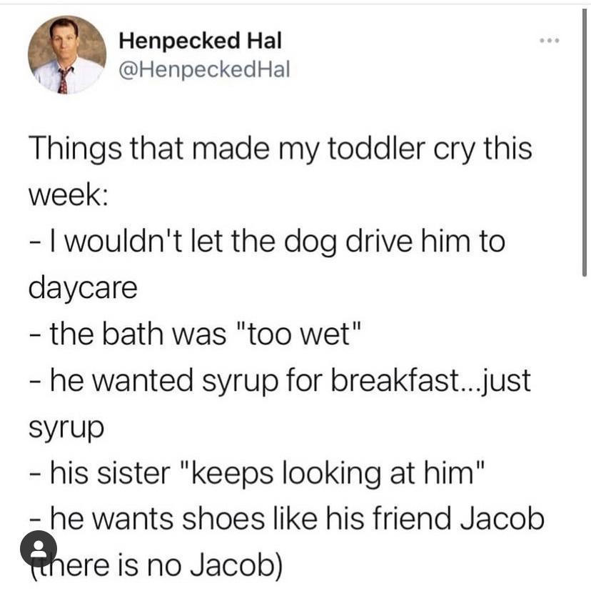 oh, there's definitely a jacob